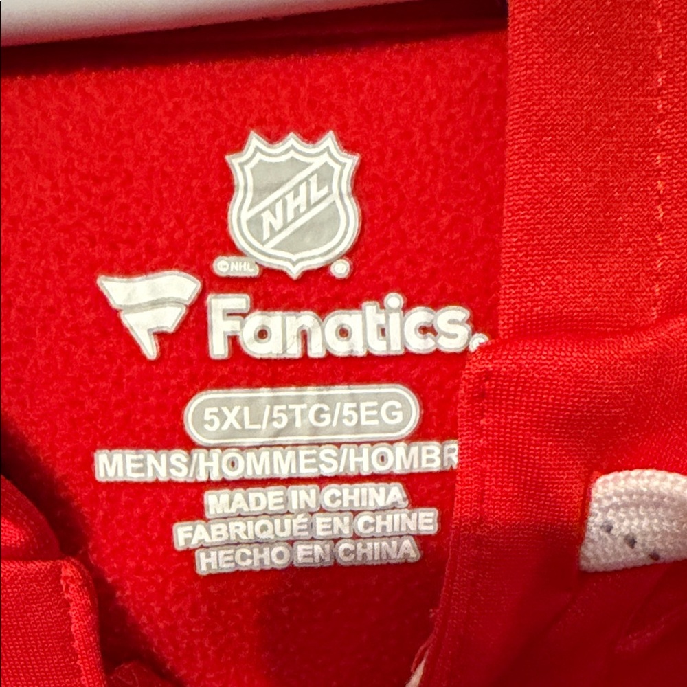 Fanatics Chicago Blackhawks Red and Black Hoodie - Picture 3 of 5